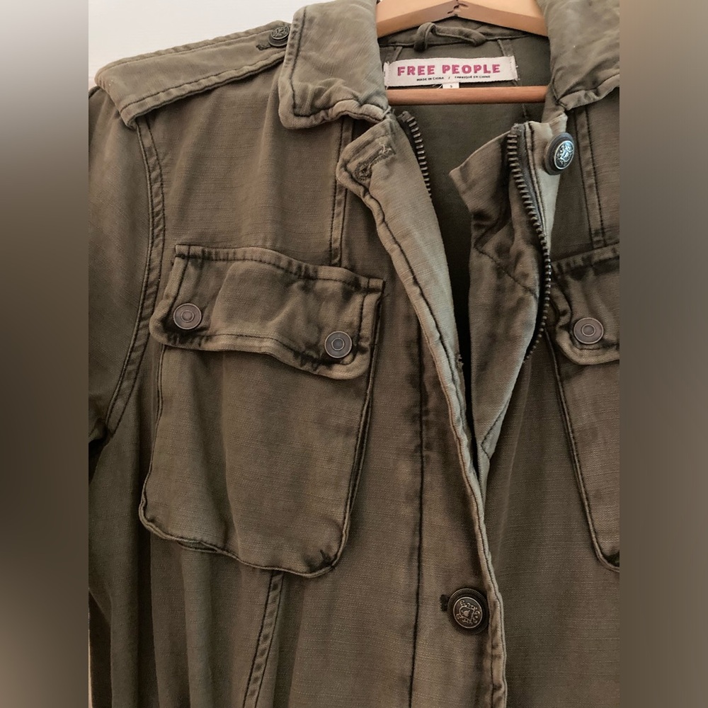 Free People Fatigue Jacket, small - Picture 2 of 5